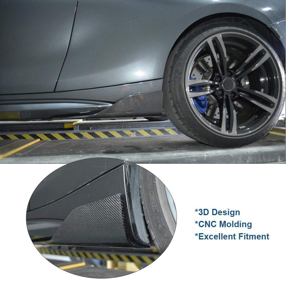 Répartiteur Latéral Fibre De Carbone Pour BMW M2 F87 – Style Sportif, Installation Facile