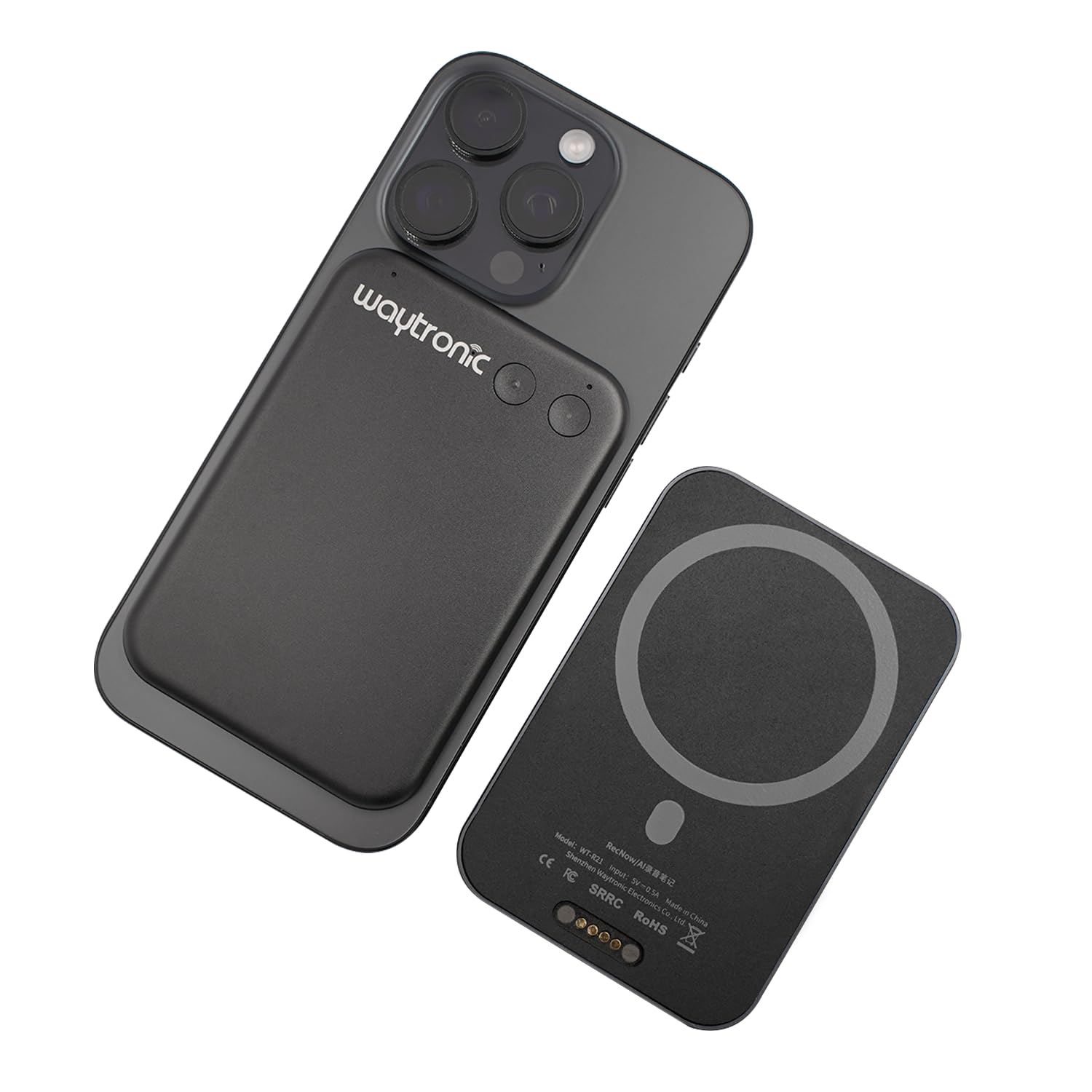 PLAUD NOTE AI Voice Recorder, App Control, Transcribe