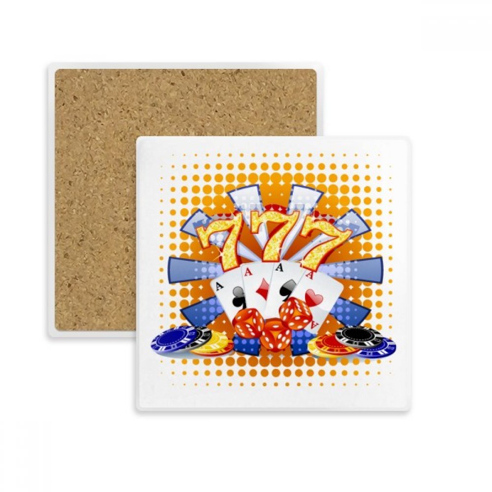 Cadeau de boissons casino avec illustration jetons pour joueur