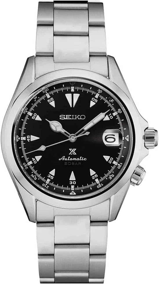 Seiko Mens SPB117 Prospex Silver-Tone 39.5mm Stainless Steel Bracelet Watch