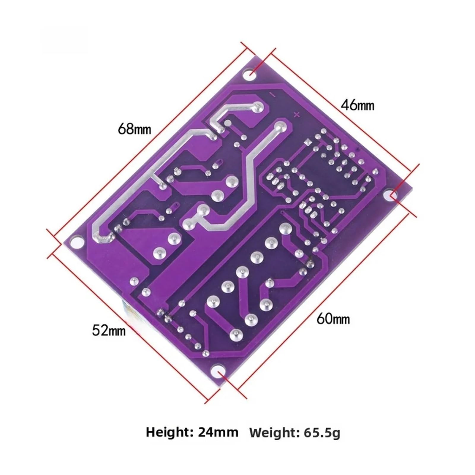 Modulo inverter a onda quadra da 24 V a 220 V 100 W for l'illuminazione
