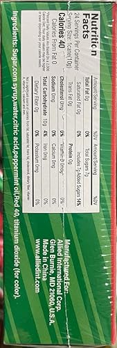 Miniatura 6 de Bastones de caramelo navideños  (72 bastones de caramelo de menta envueltos individualmente (6 cajas)