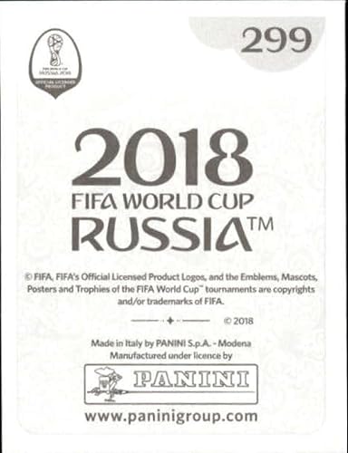 Miniatura 2 de 2018 Panini World Cup Stickers Russia 299 Sverrir Ingason