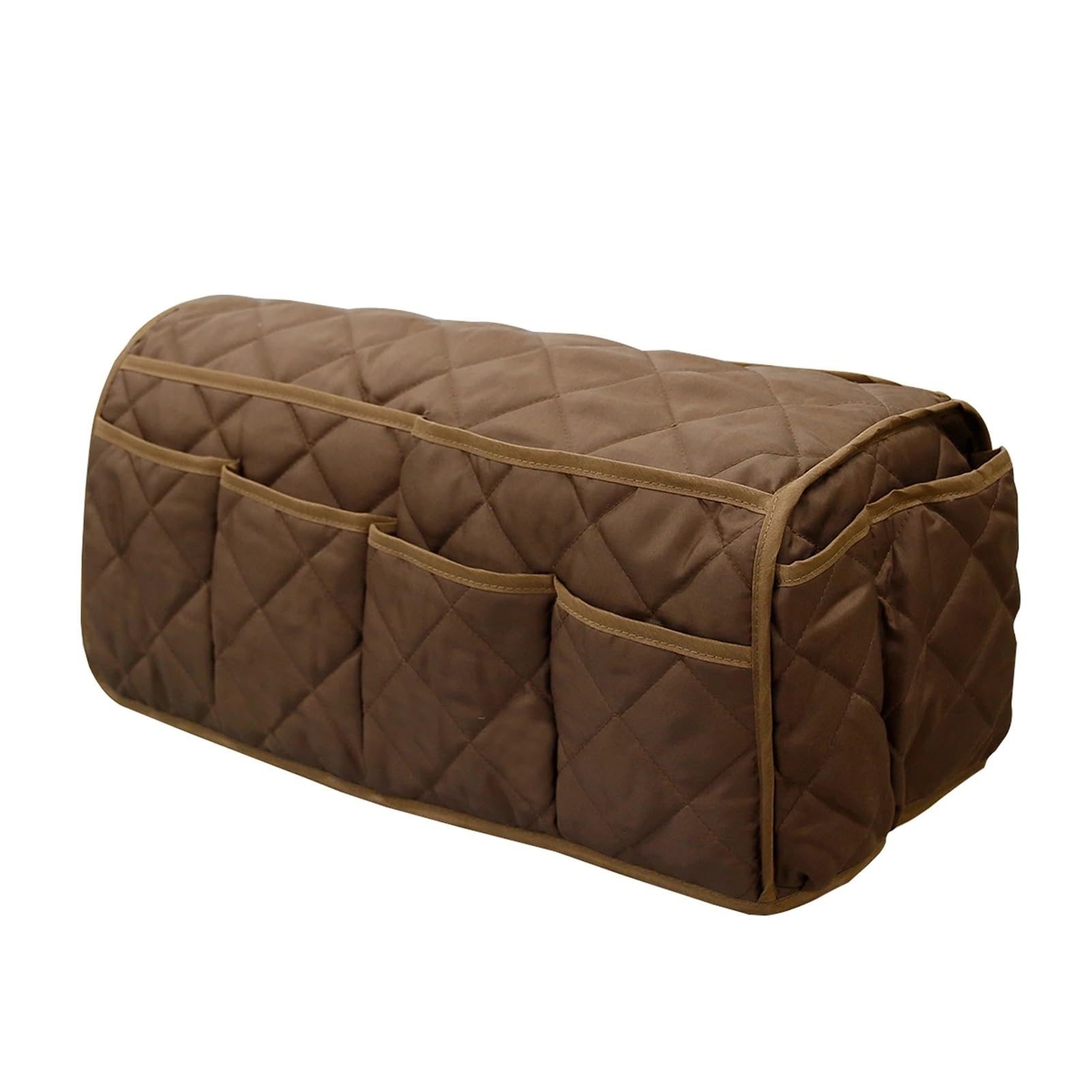 Organizador de Reposabrazos para Sofá Mezcla de algodón multifunción con 14 bolsillos, sofá colgante con Control remoto, reposabrazos impermeable, organizador, fácil uso for sala de estar(Grey)