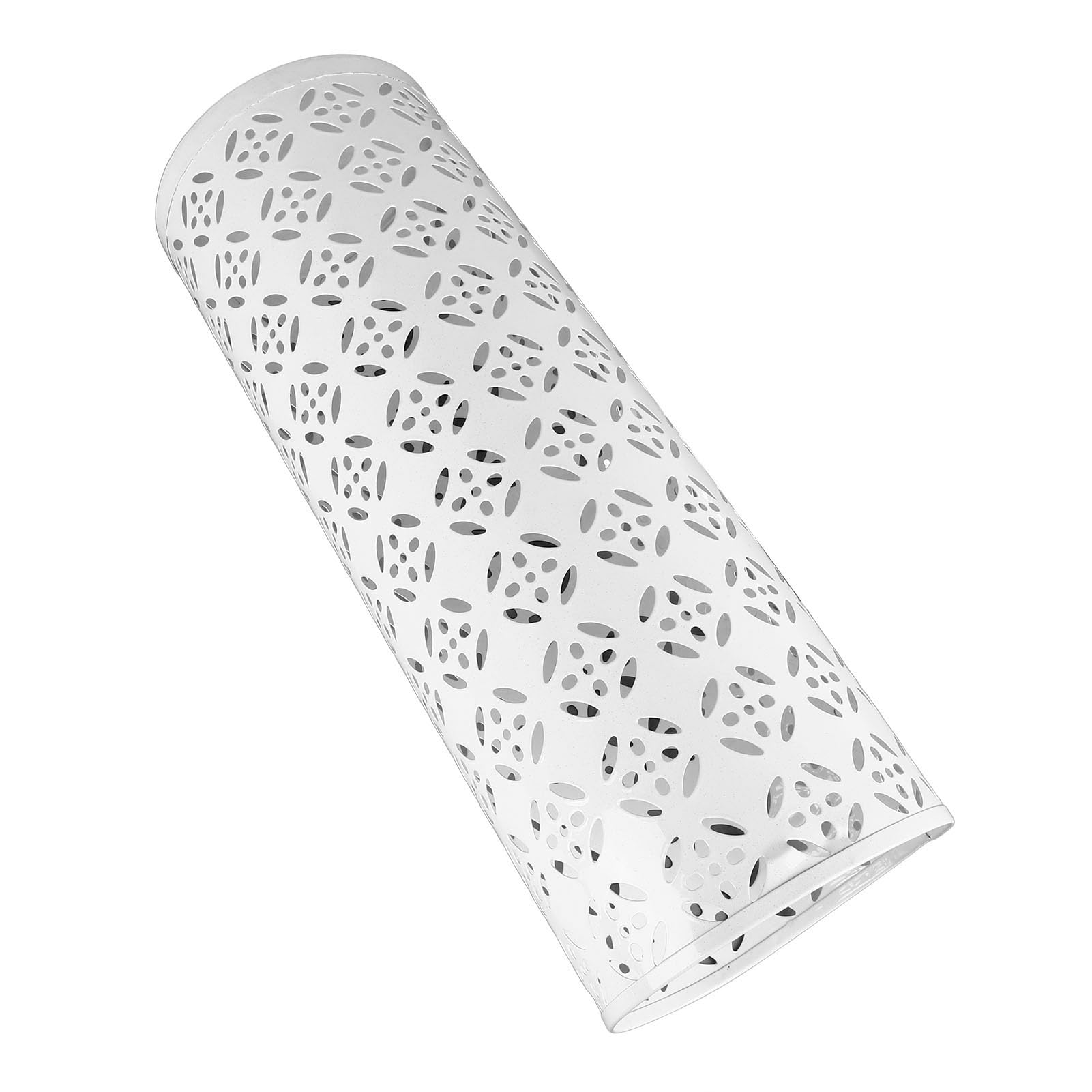 Tonysa Portaombrelli in Metallo, Elegante Motivo in Rame Cavo, Portaombrelli Antiruggine per Ingresso, Ufficio, Casa (WHITE)