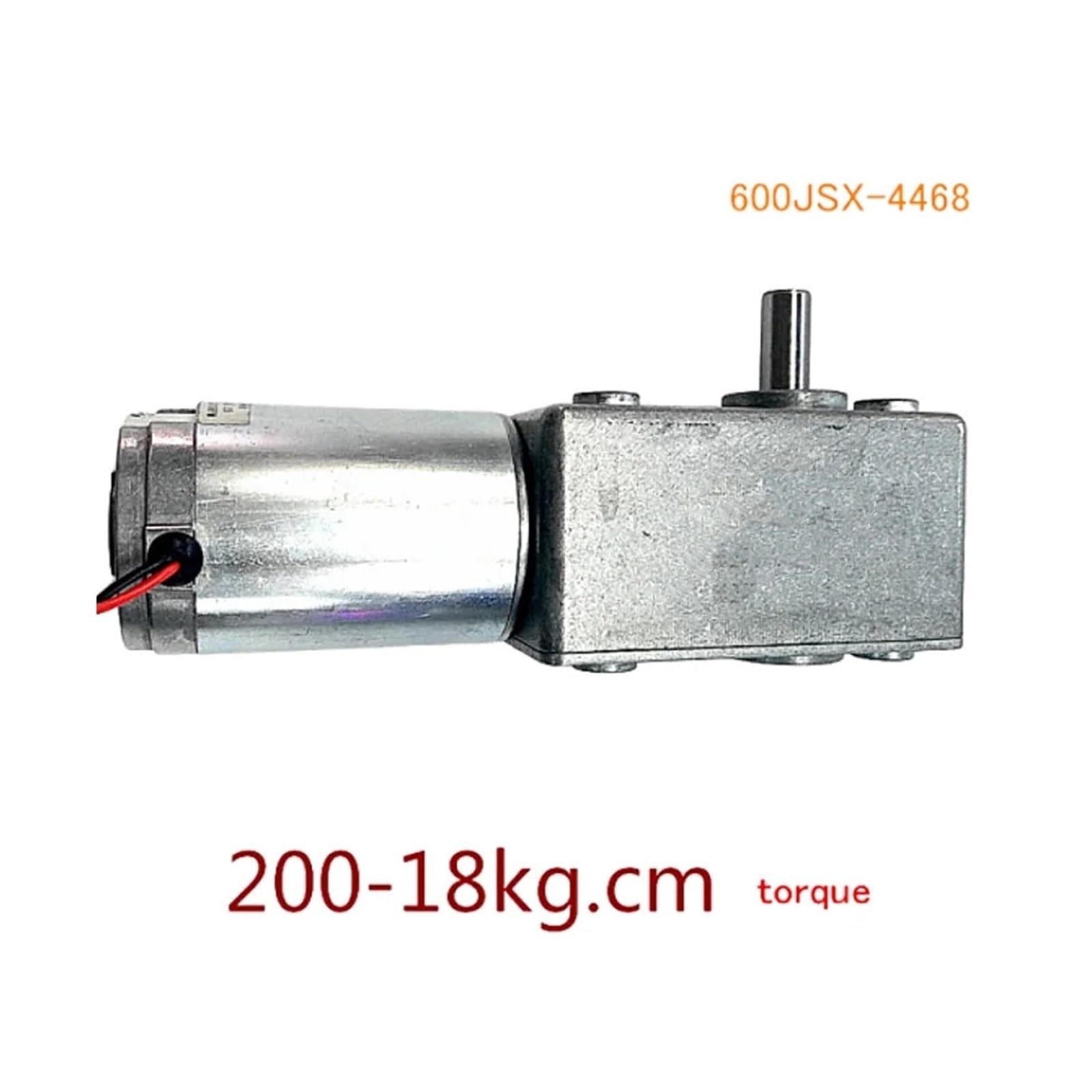 みっさ 600JSX-4468 DC 12V 24V Large Torque Square Reduction Gear Box Worm