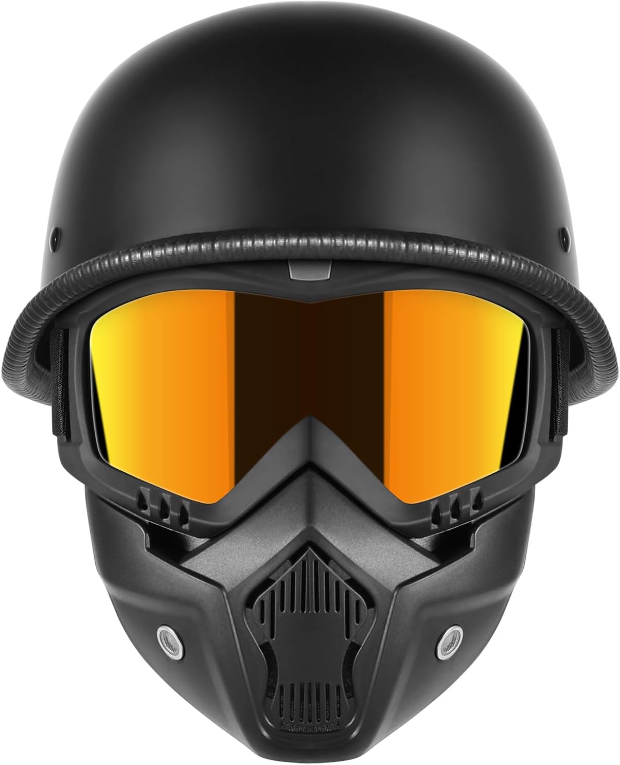 Motorcycle Half Helmets with Face Shield