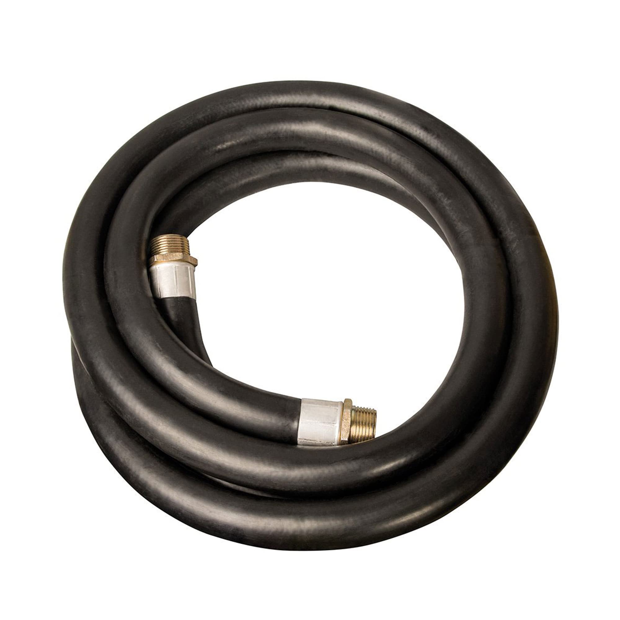 Apache 98108455 3/4 Inch Diameter 12 Foot Length 60 PSI Farm Fuel Gasoline Oil Diesel Tractor Transfer Hoses, Black (6 Pack)