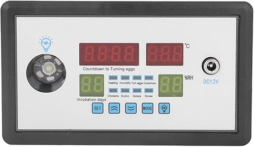 Miniatura 3 de TOPINCN Incubadora de huevos Incubadora automática inteligente Termostato Incubadora de huevos Controlador para eclosionar pollos, patos, pájaros,