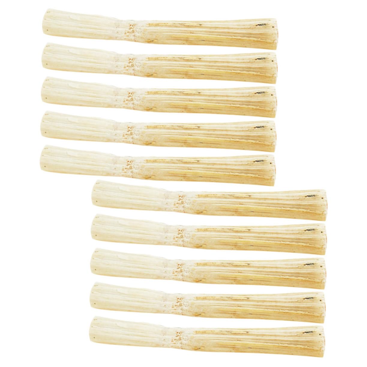 BESTonZON Bastoncini Masticabili in Bamboo Naturale per Conigli Criceti Cincillà Porcellini d Giocattolo Dentale Antistress per Animali Snack per Denti Sani e Comportamento