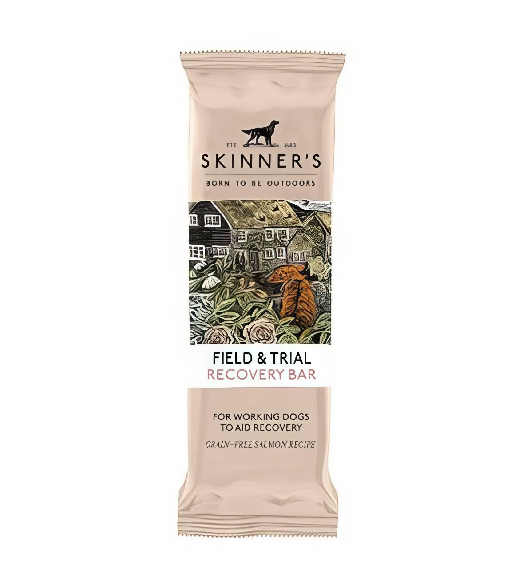Skinners Recovery Bar for Dogs, Post-exercise Recovery Bar for Active Dogs, Supports Muscle Repair and Recovery, Pack of 12 bars, 35gms each