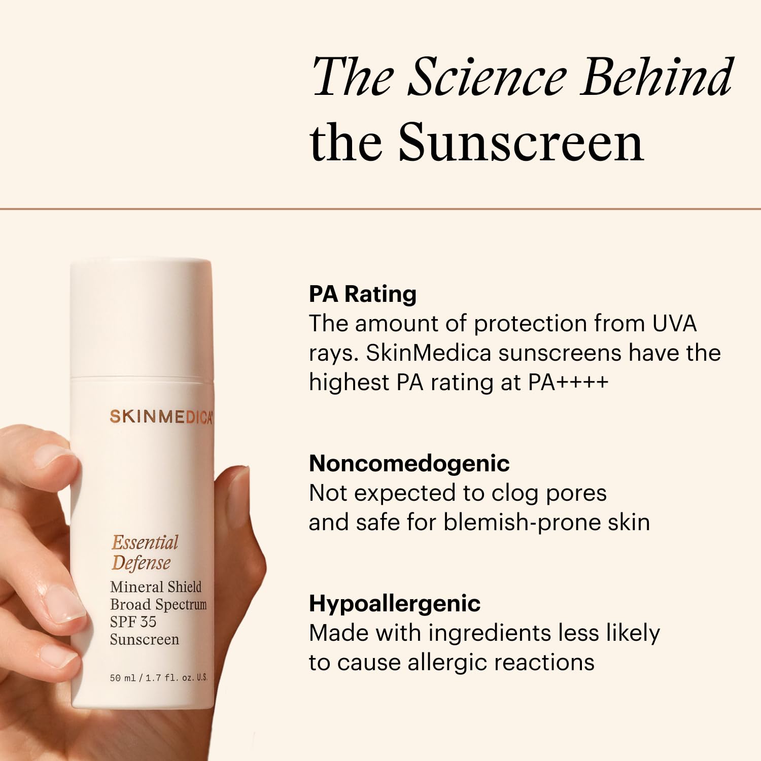 SkinMedica Essential Defense Mineral Shield SPF 35 Sunscreen for Face (NEW PACKAGING). This Lightweight, Facial Sunscreen is Ideal for Oily and/or Combination Skin, 1.7 Oz