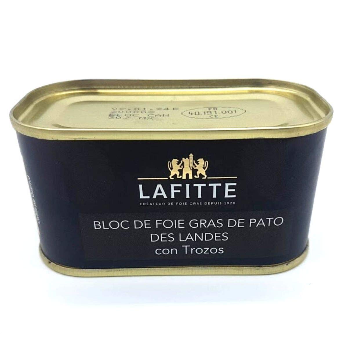 Foie Gras Lafitte Lote Exclusivo Foie Gras de Oca + Bloc de Foie Gras de Pato con trozos - Sin conservantes ni aditivos. Disfruta del auténtico sabor