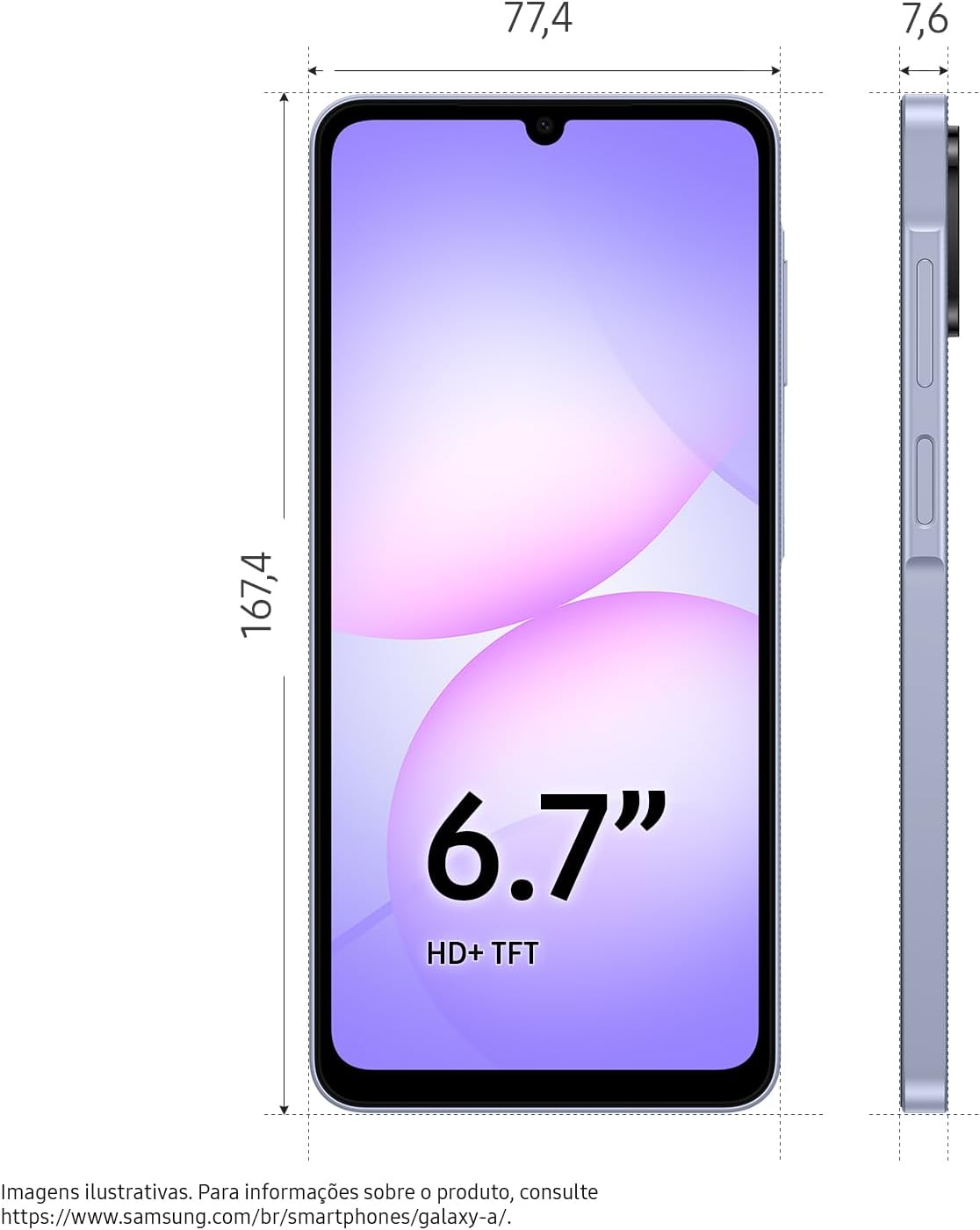 Review Samsung Galaxy A07: descubra por que ele é o celular ideal para você! 11 6167lO1T7LL. AC SL1500