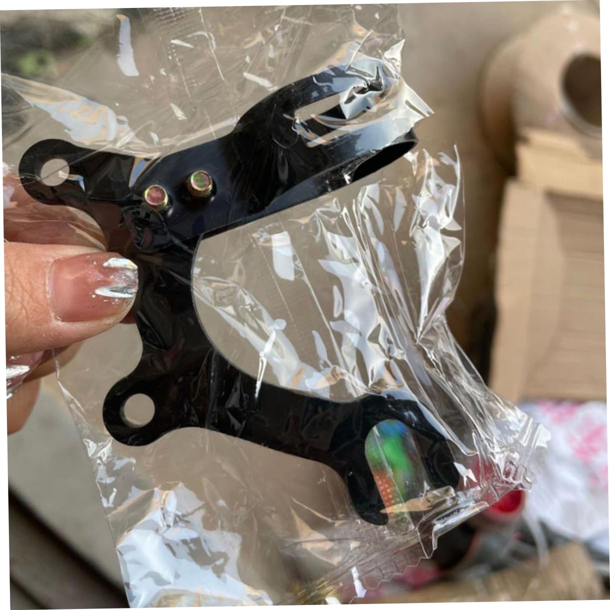SOIMISS Einstellbare Bremsadapter Für Fahrräder Disc Brake Umrüstungsbrackets Für Gewöhnliche Fahrräder Zu Installieren Langlebigem