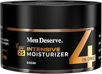 Intensive Moisturizer with SPF 25 (50g) | Moisturizer For Dry Skin With Vitamin E, Hyaluronic Acid, Shea Butter | Moisturizer For Anti Pollution and Dark Spot Reduction