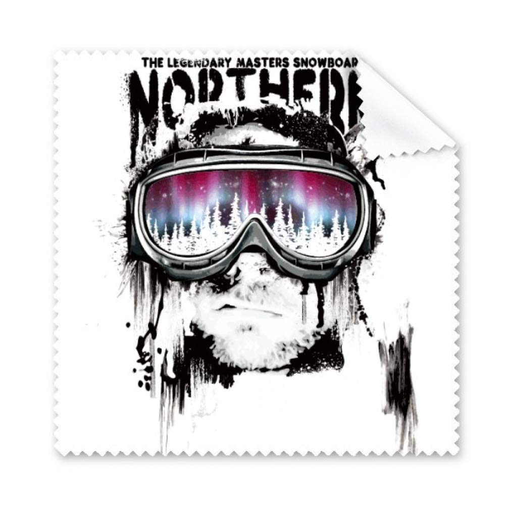 Graffiti Street Northern Skiing Goggles Cleaning Cloth Phone Screen Glasses Cleaner 5pcs