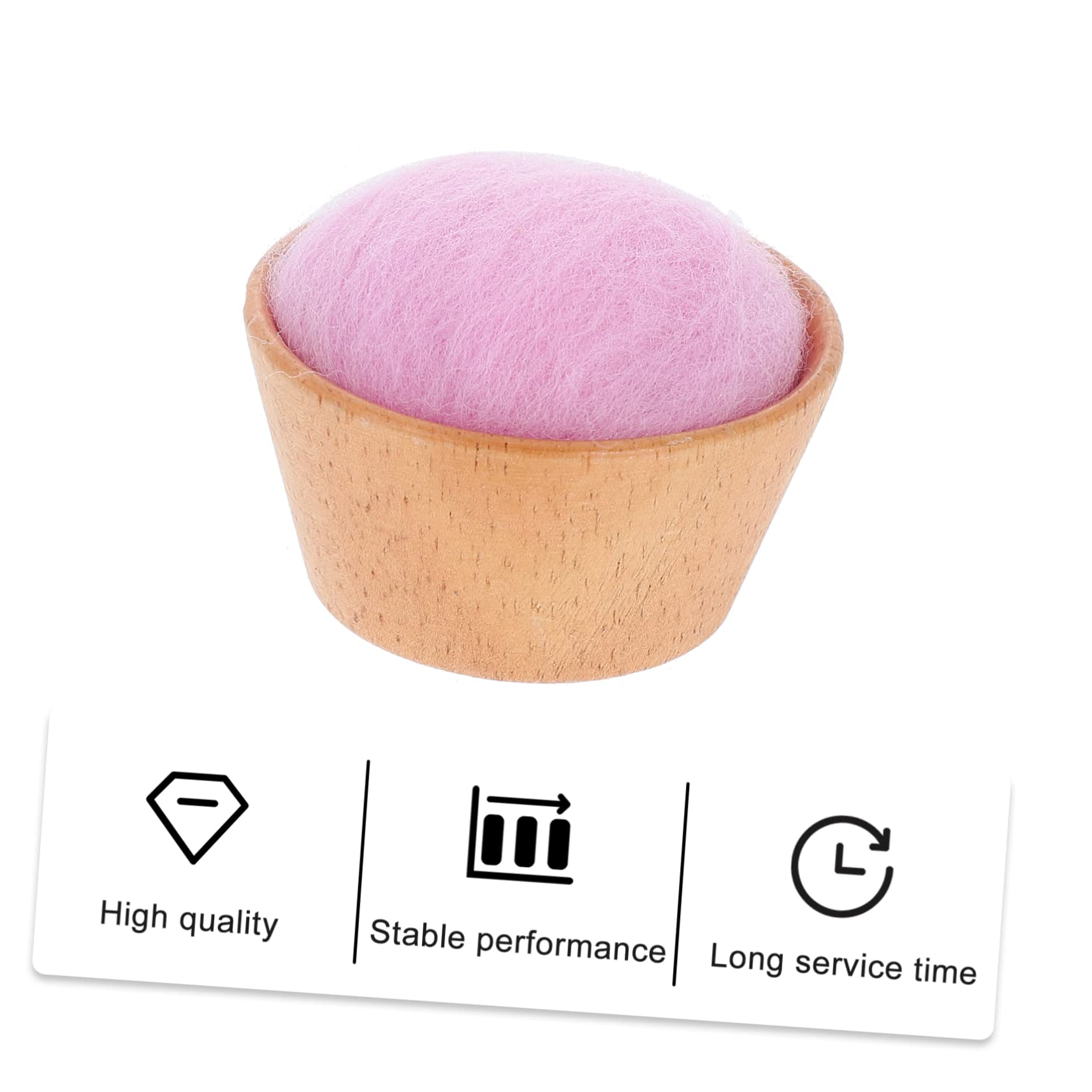 OSALADI 1Pc Practical Wool Pin Cushion with Base Half Needle Organizer for Sewing and Quilting Unique Hedgehog Design Present for Sewing Enthusiasts and Beginners