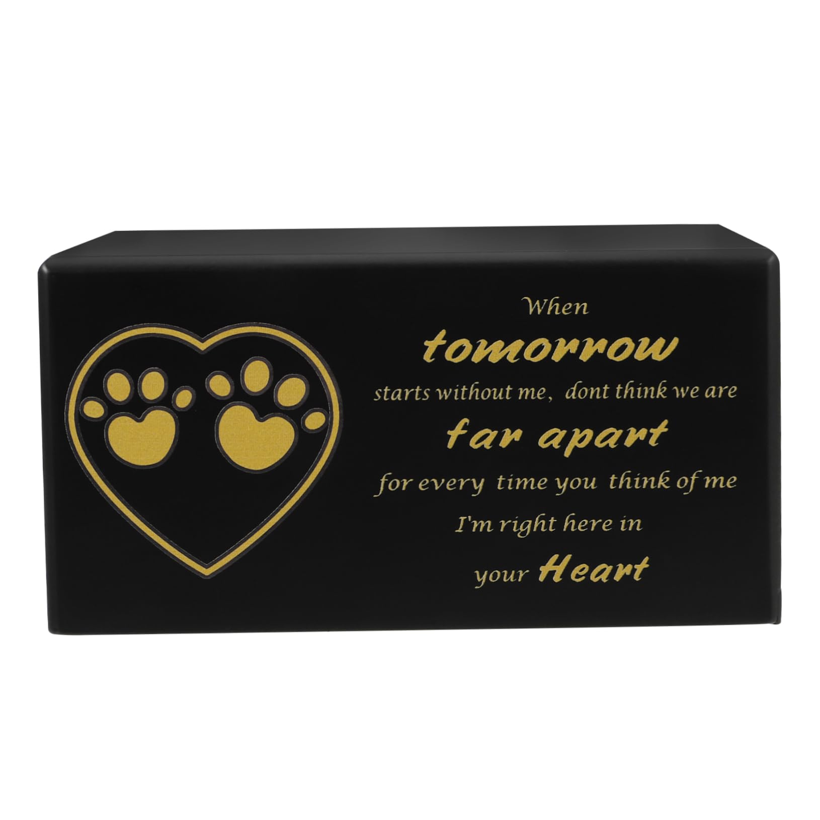 Urne funéraire en bois de compagnie : gardez votre chien ou chat près du cœur