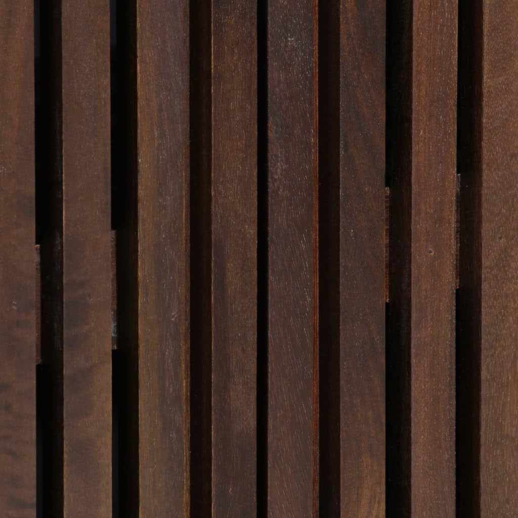 vidaXL Aparador marrón 60x34x100 cm madera de mango macizo