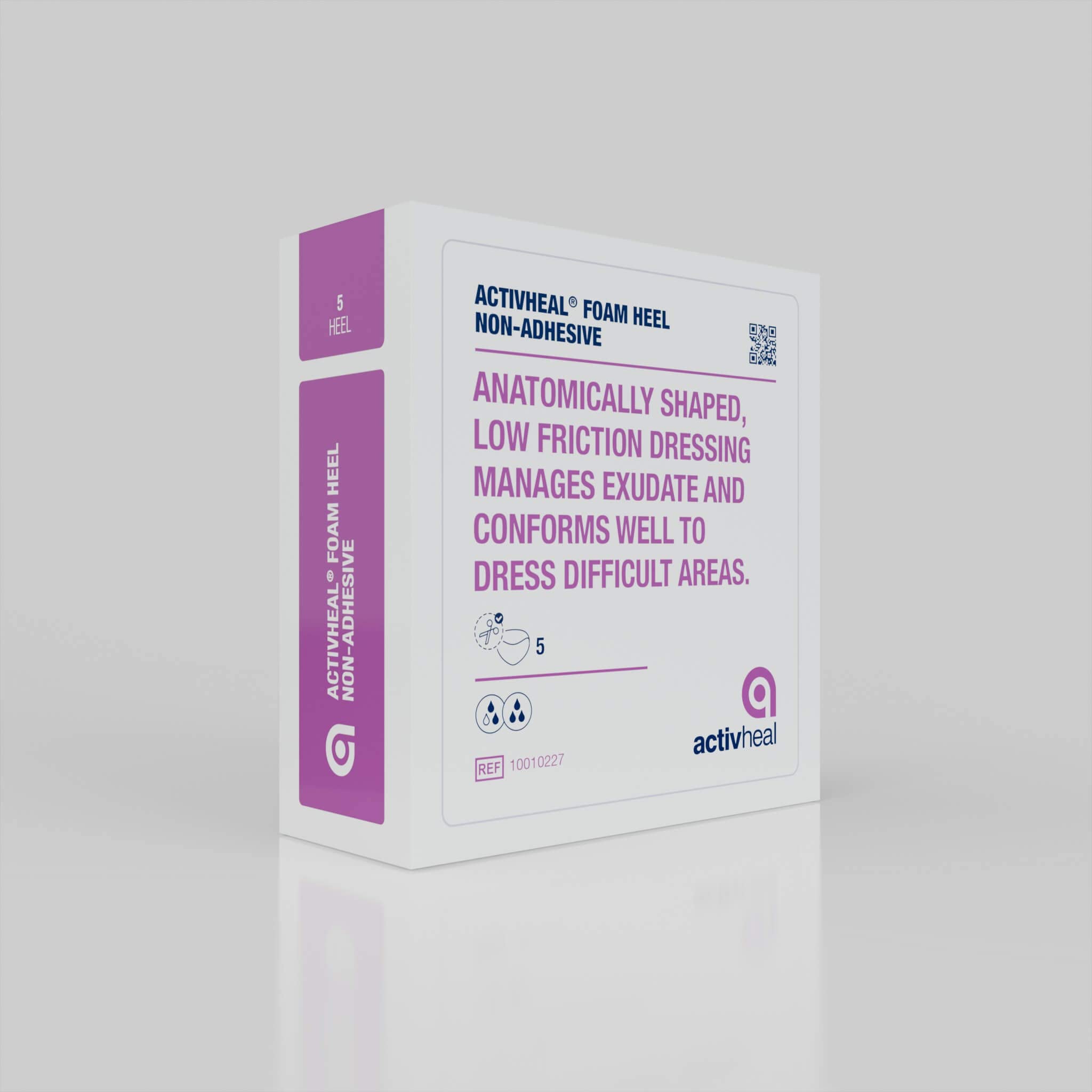 ActivHeal® Foam Heel, Wound Dressing