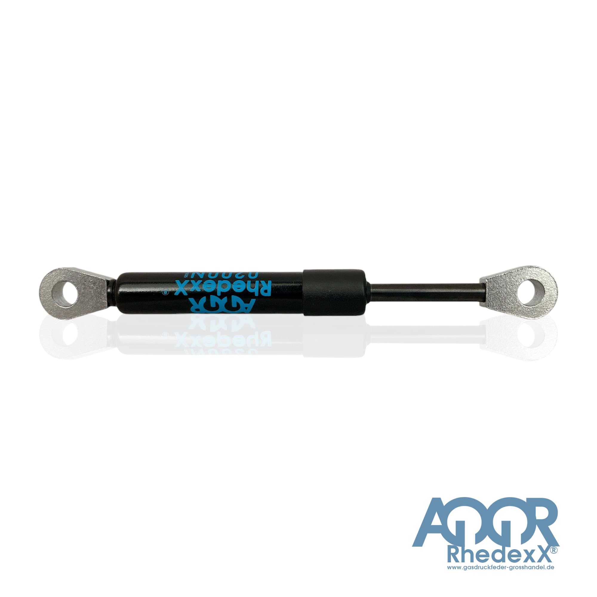 RhedexX Gasdruckfeder 1150mm Mit M8 Gelenkauge - Für Möbelklappen Und Luken