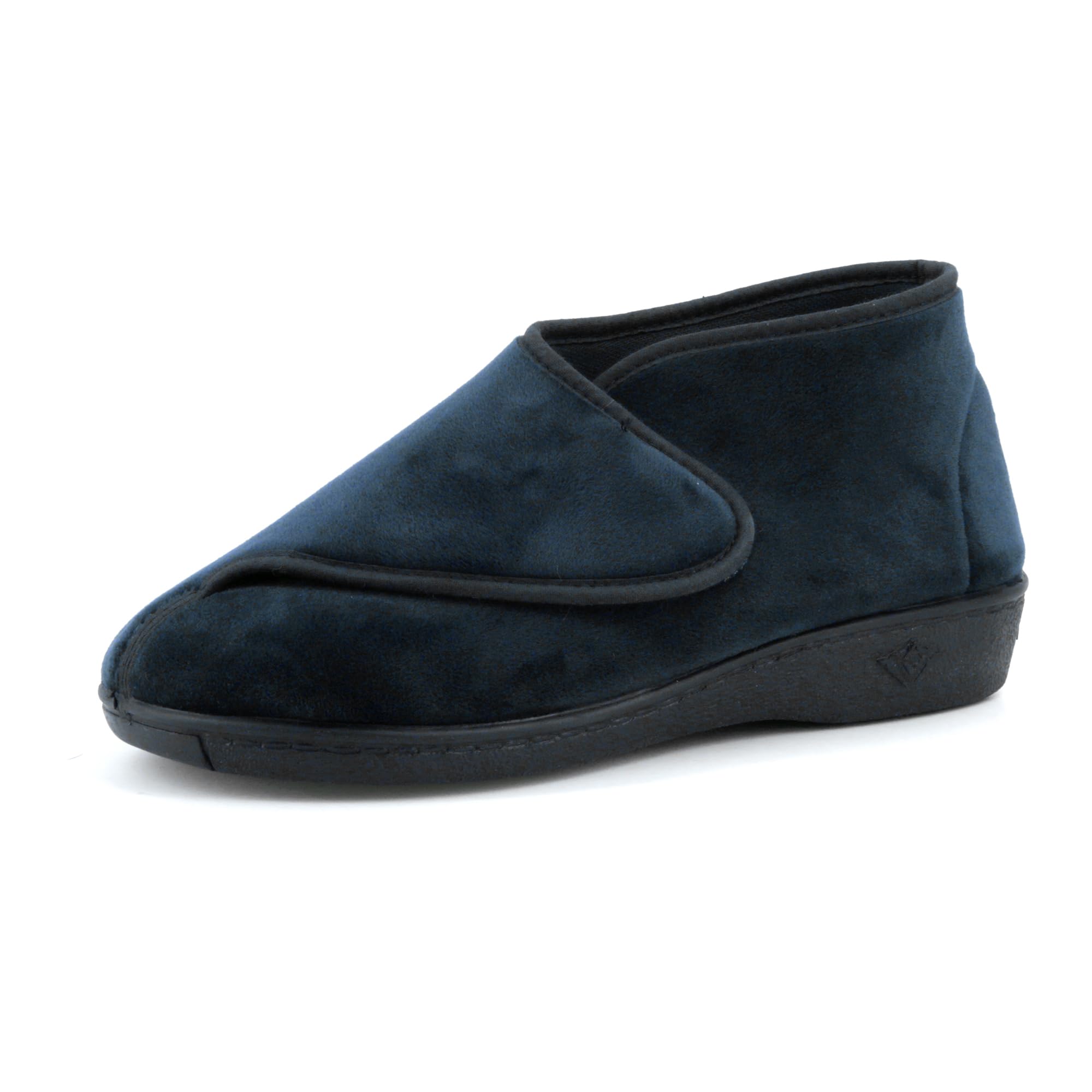 JOMIX Pantofole Donna Invernali Ciabatte Ortopediche con Chiusura a Strappo Scarpe Diabetiche da Casa Calde Regolabili per Anziani Piedi Gonfi