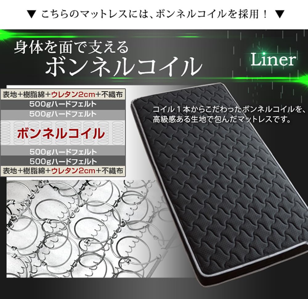 Amazon｜タンスのゲン マットレス RENWEW セミダブル 極厚20cm