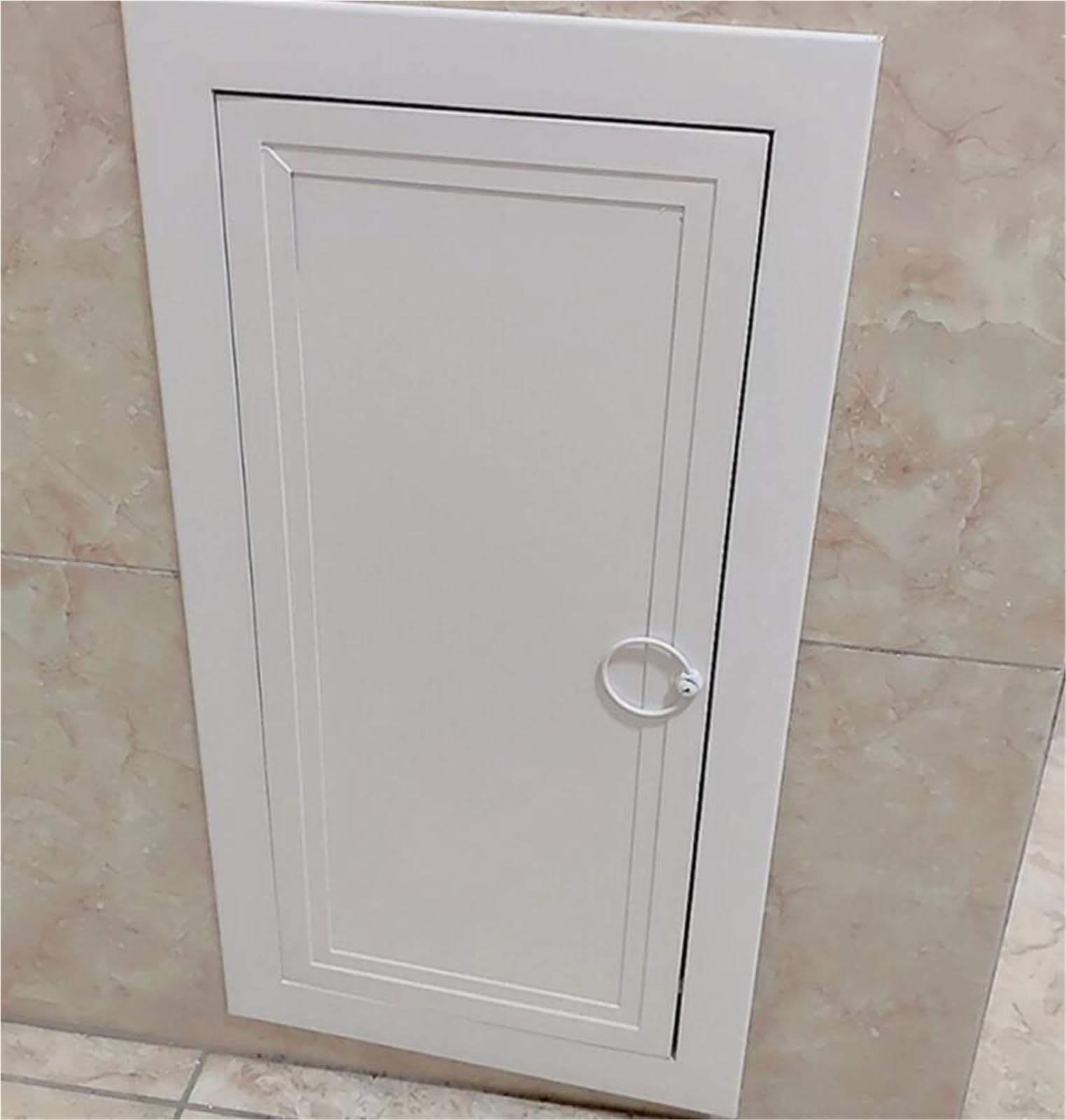 Metalowy panel dostępu, 30 x 80 cm, do płyt kartonowo-gipsowych i ścian, trwałe drzwi inspekcyjne do usług elektrycznych i hydraulicznych, bezpieczna konstrukcja do użytku domowego i dachowego