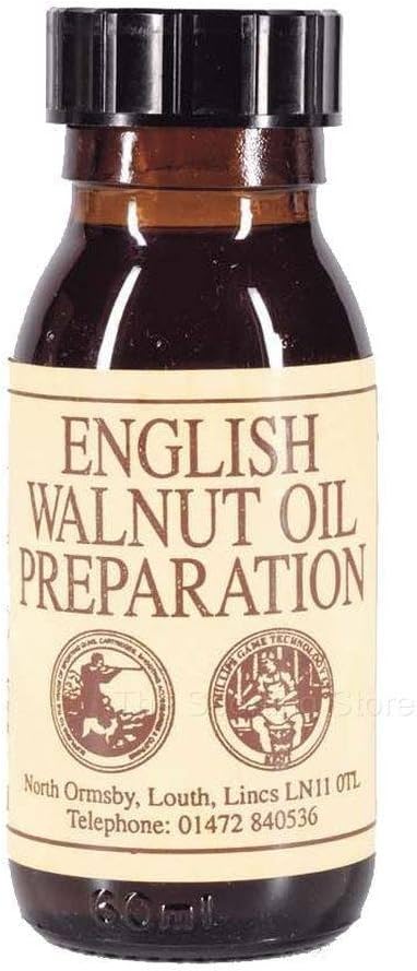 ENGLISH WALNUT OIL PREPERATION BY PHILLIPS 60ML GUNSMITH STOCK REPAIR MAINTAIN 148