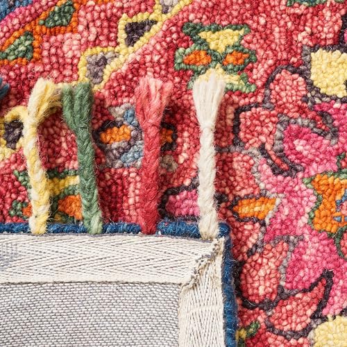 Image of Hand Tufted Premium Rug Premium Wool Carpet for Living Room Bedroom and Hall Size 12x18 Feet Color Multi
