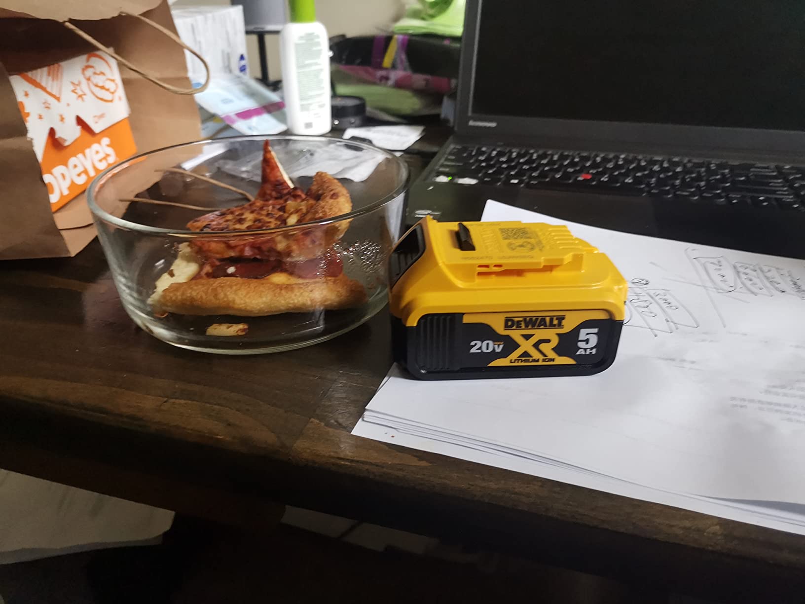 DEWALT 20V MAX Lithium-Ion 5.0 AH Battery (2-Pack) photo review