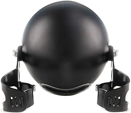 Miniatura 3 de 5.75 5 34 pulgadas negro LED carcasa para faros delanteros de motocicleta compatible con Honda Shadow Yamaha Cafe Racer Bobber Cruiser Suzuki