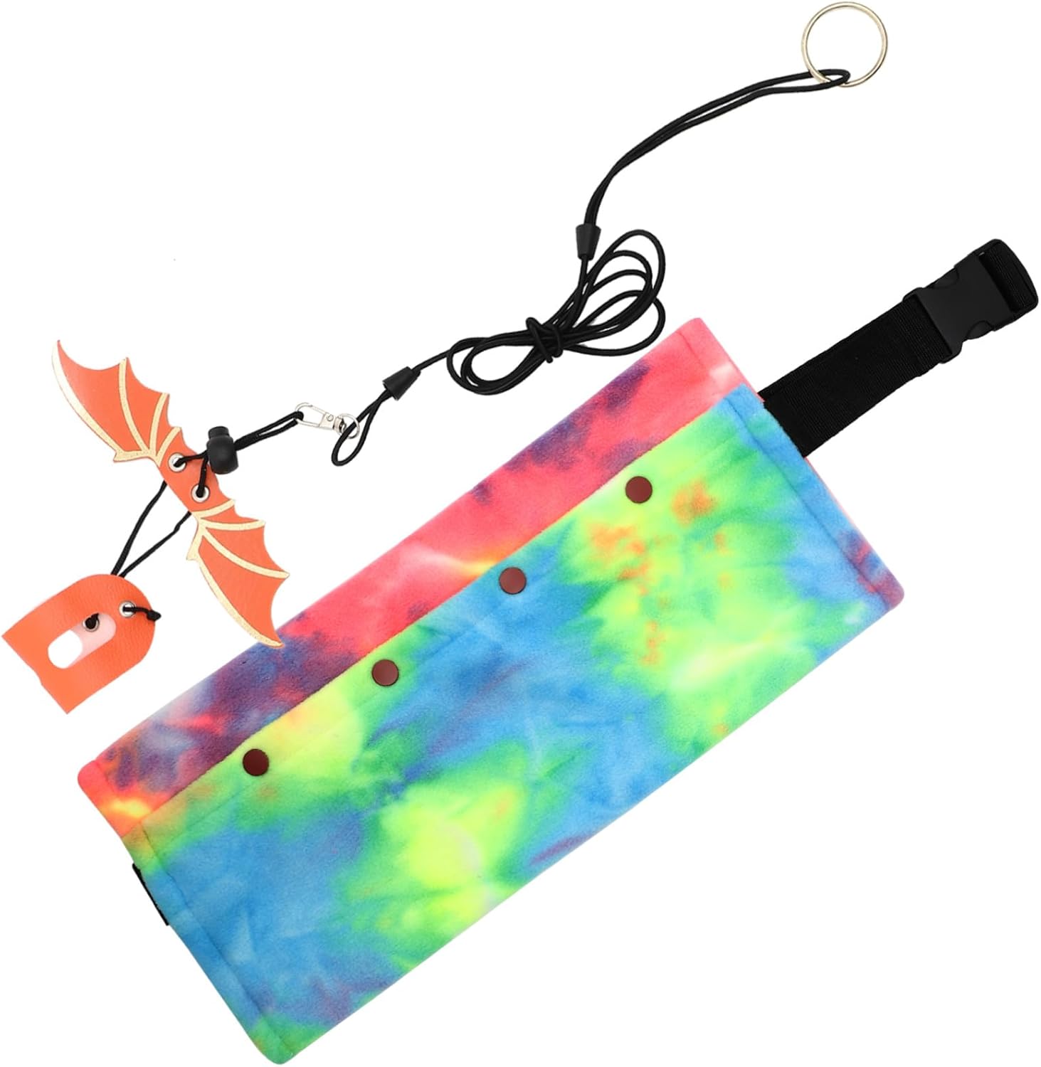 VICASKY Trasportino per Rettili con Guinzaglio Borsa Regolabile Portatile per Lucertole e Piccoli Animali Domestici Adatto Viaggi e Uscite Outdoor