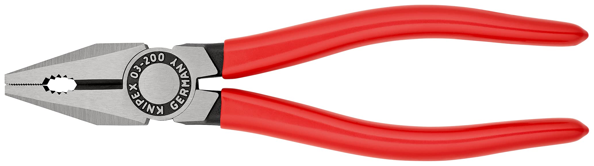 Combination Pliers black atramentized, plastic coated 200 mm 03 01 200 EAN