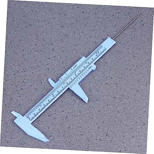 Calibrador mini plástico azul para medición precisa miniatura 6