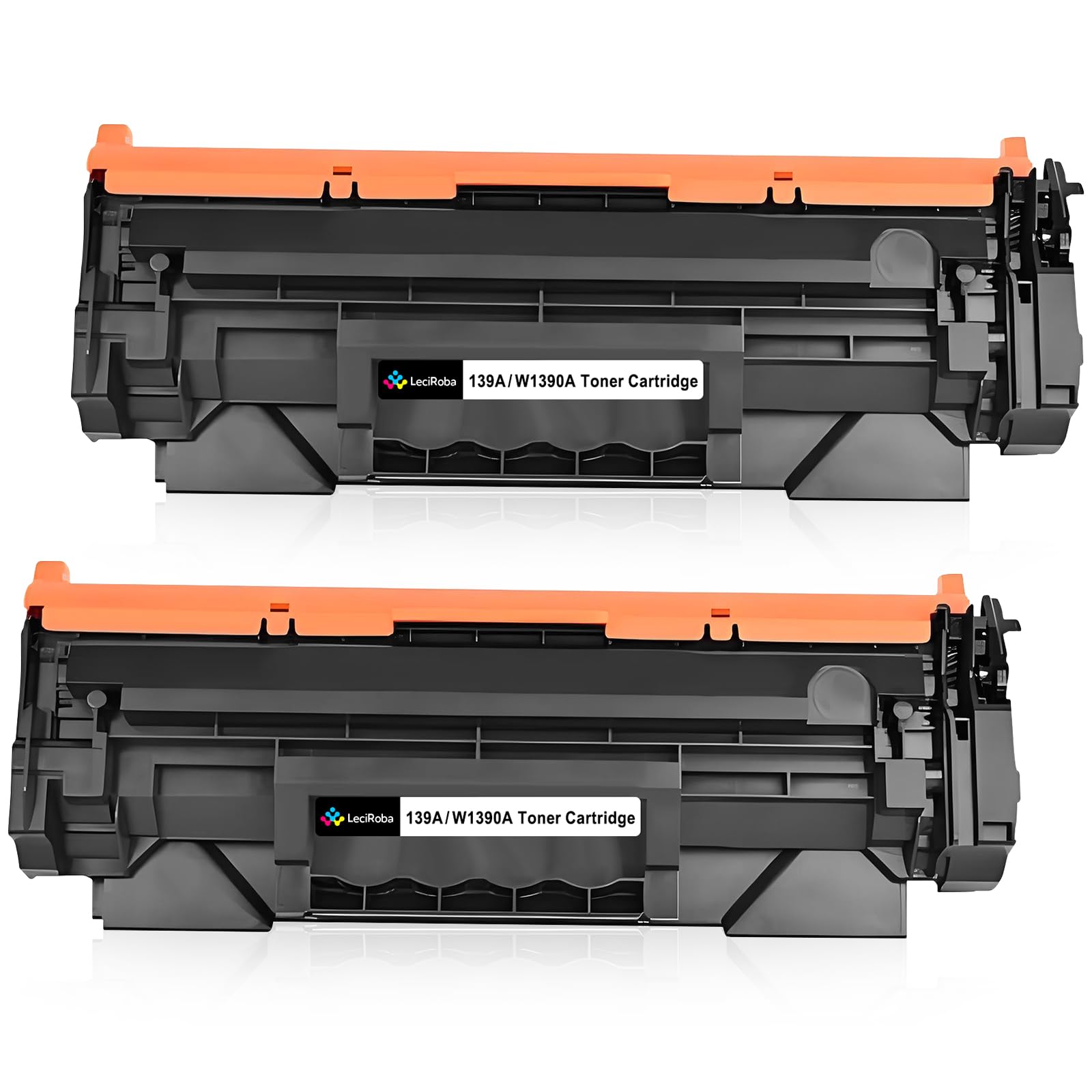 LeciRoba Lot de 2 cartouches de toner 139A pour HP 139A W1390A 139X W1390X pour imprimante HP LaserJet Pro 3002dw 3002dn 3002 LaserJet Pro MFP 3102fdw 3102fdn 3102 (avec puce)