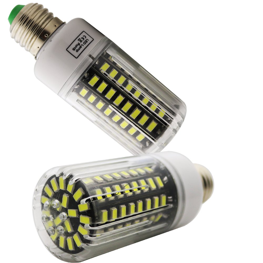 Xindaxin® LED Mais Glühbirne E27,9W LED Mais Birne Entspricht Halogenlampe 90W,Geringer Stromverbrauch,Kaltweiß 6000K Nicht dimmbar,20er Pack