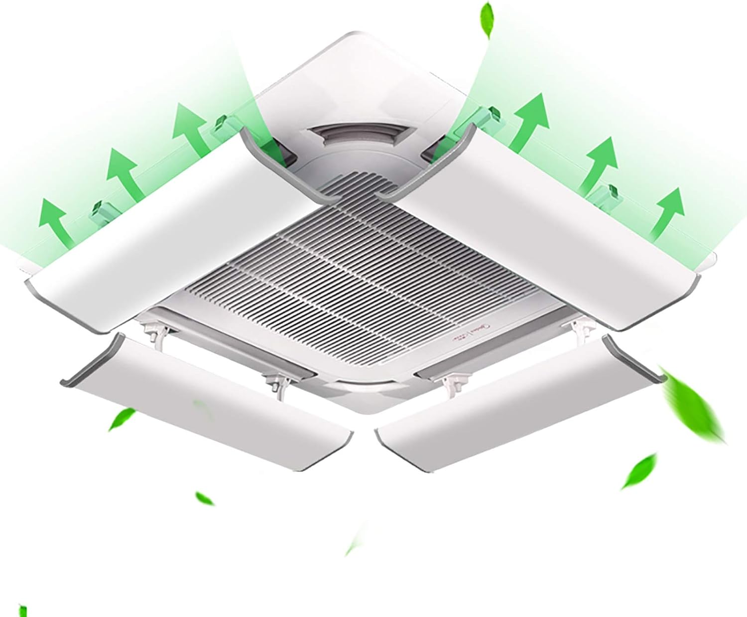 ウィンドデフレクター 天井中央エアコン用エアコンデフレクタ コールドエアーがストレート 商用オフィスホーム Color