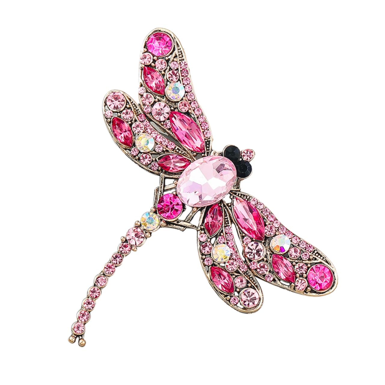 Libellula Spilla Perni Di Strass Sciarpa Pin Decorazione Dei Vestiti Pin Vestito i Delle Donne i Del Risvolto Libellula i Spille Per La