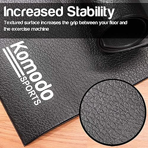 KOMODO Exercise Bike FLOOR MAT Gym Machine Treadmill & Bicycle Turbo Trainer Equipment Protector