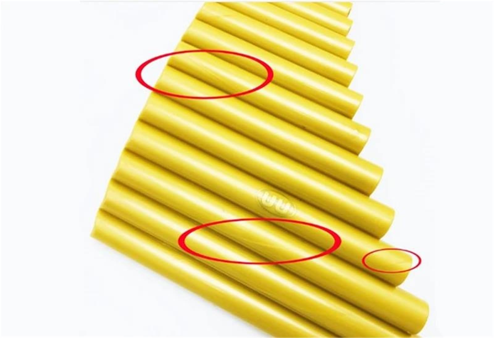 Flauto di Pan in plastica ABS G Key 22 Tubi di Pan | Tasto G ABS a 22 tubi for principianti e giocatori dilettanti(Right Hand)