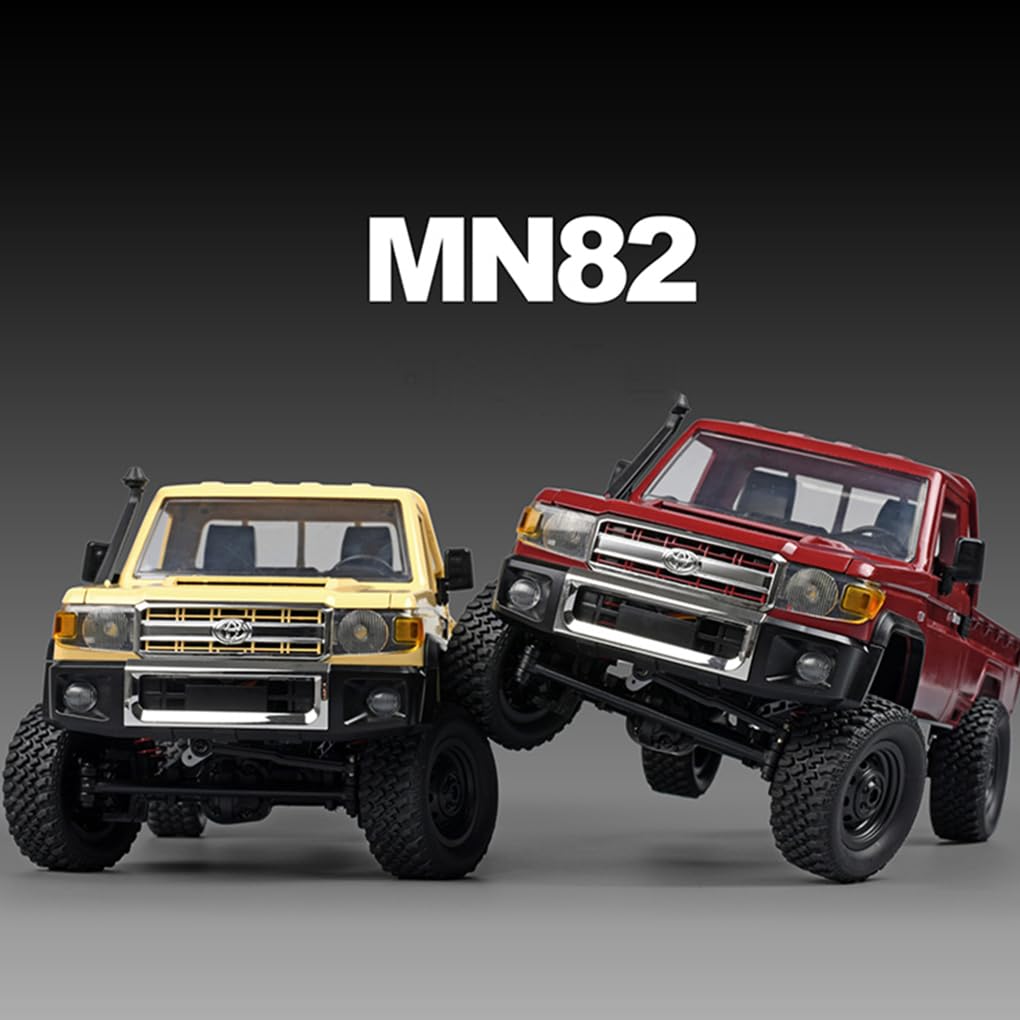 Komplette Auto 1 stücke Kunststoff Für MN82 1/12 Crawler Fernbedienung RC Auto Zubehör Ersatzteile RC Upgrade Teil, Rot