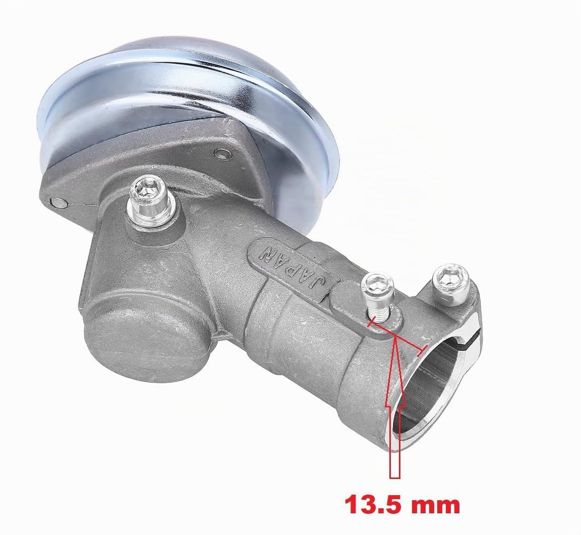 Pièce détachée d'origine Constructeur: Renvoi d'angle/tête de Transmission 28 MM 9 Dents pour Débroussailleuse/Coupe Bordure Merci de vérifier Votre modèle Avant achat Dimensions sur Photos !