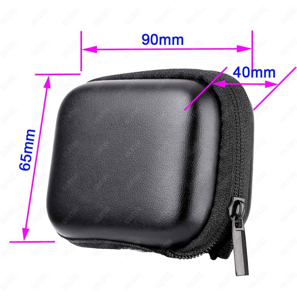 ULBTER Sac Étui Housse pour GoPro Hero 12 11 10 9 8 Noir avec Bouchon d'Objectif