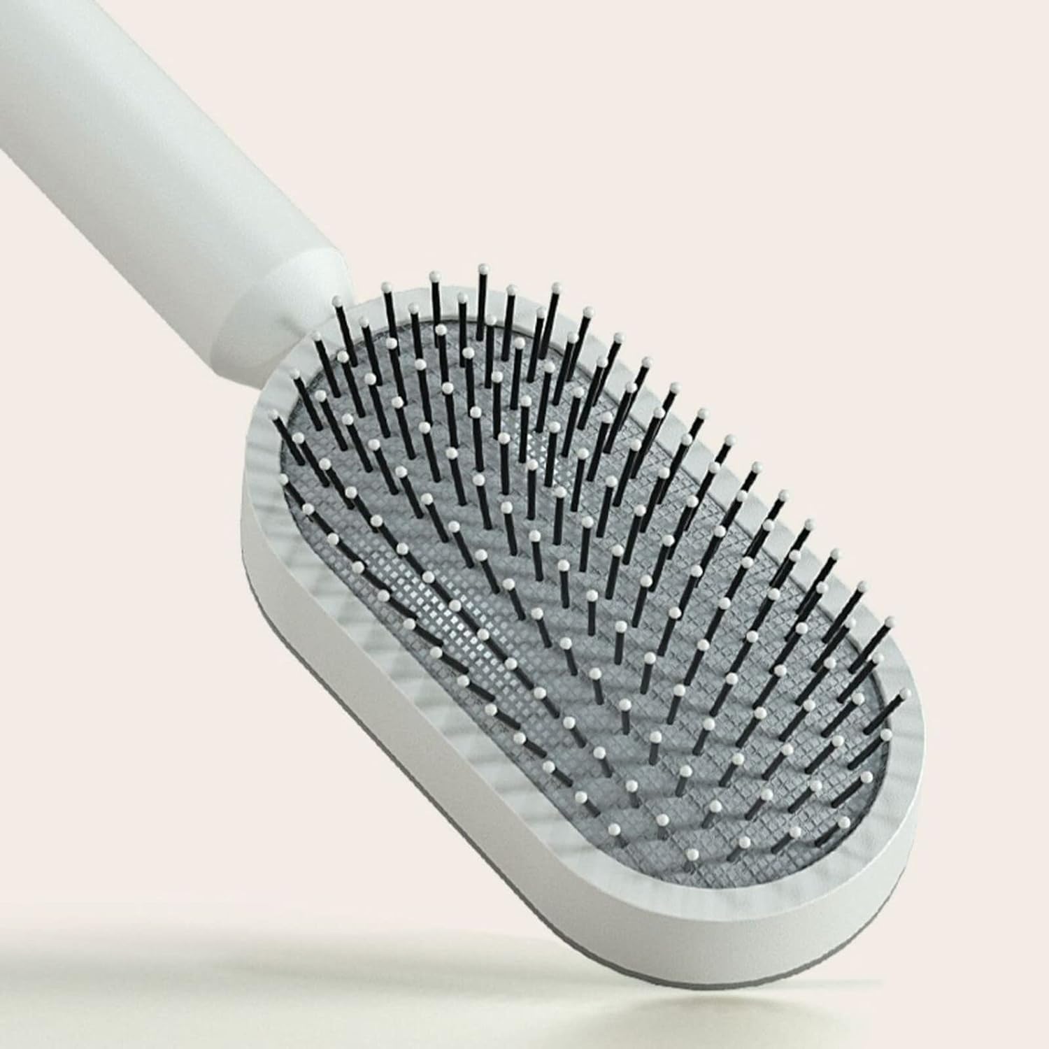 MVM Enterprise Self Cleaning Hair Brush - New 3D Air Cushion Massager Brushes Airbag Massage Comb Brush Detangler Detangling Anti Static Hairbrush Cleaner for Men and Women 3