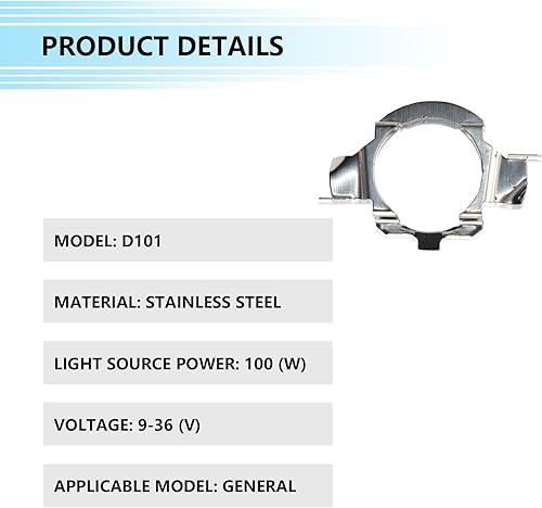 Miniatura 3 de neynavy Soportes adaptadores H7 para la mayoría de los automóviles (2 piezas)