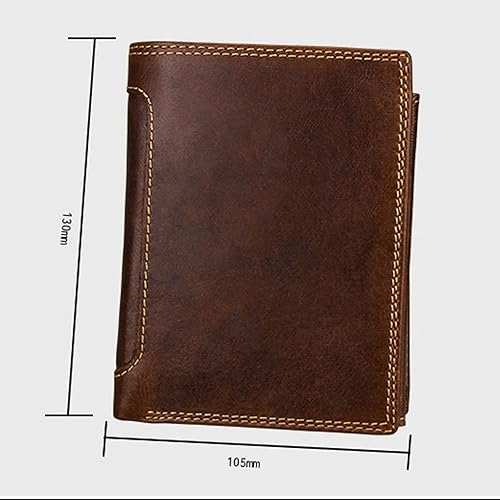 Miniatura 2 de ZAINJO Billeteras para hombres Billetera para hombres Billetera vintage Tarjetero vertical