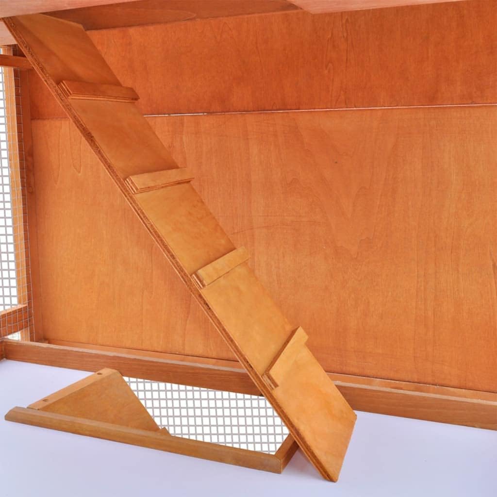 Chicken Coop House, Pet Animal Poultry Cage Rabbit Hutch, for Small Habitat,Outdoor Rabbit Hutch Small Animal House Pet Cage 3 Layers Wood