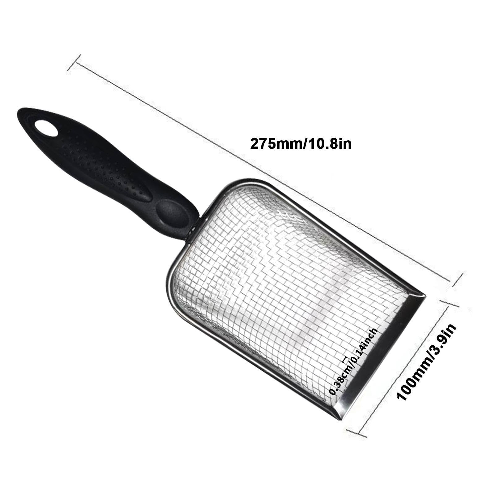 Pala Per Lettiera Gatti SAN LIKE - Manico Regolabile Fino A 105 Cm, Antiaderente, Con Impugnatura In Gomma - Foto 4